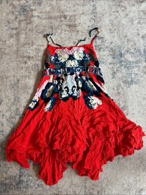 Floral Ruffled Summer Dress